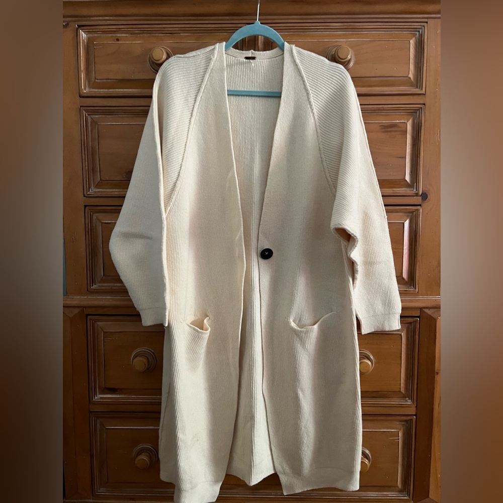 Free People Irreplaceable Duster Cardigan